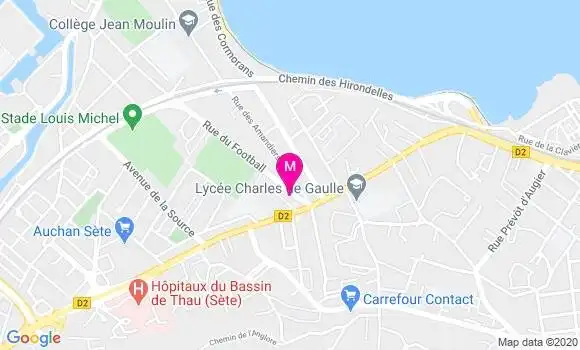 Localisation Dr Myriam Herpe Girard
