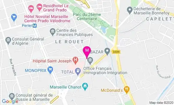 Localisation Dr Denis Bretheau