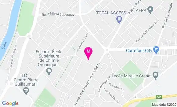 Localisation Dr Marc Geraud