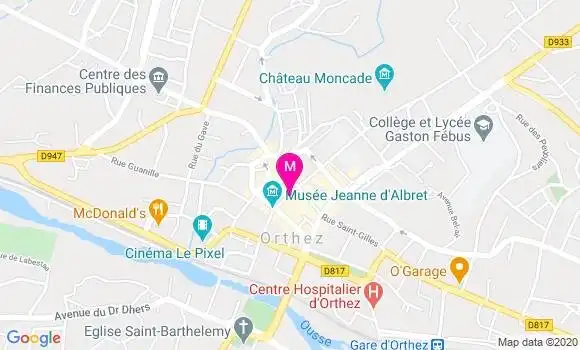 Localisation Dr Frédérique Maillet Picker