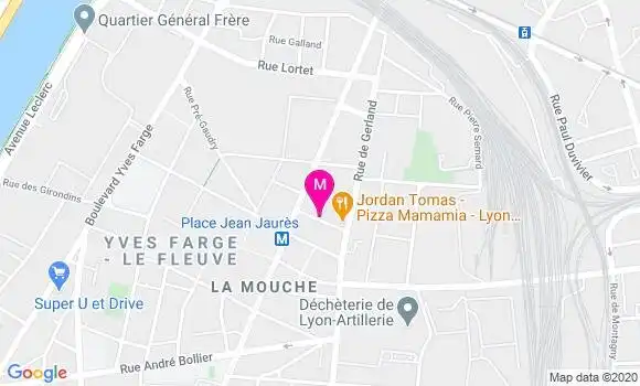 Localisation Dr Jean Michel Demonet