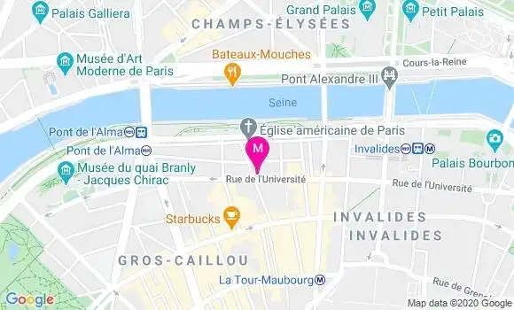 Localisation Dr Marc Galiano