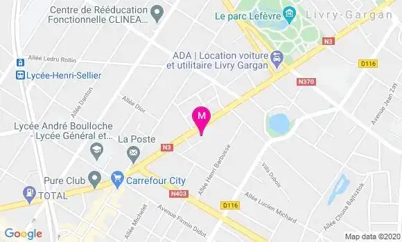 Localisation Dr Barbara Quattrociocchi