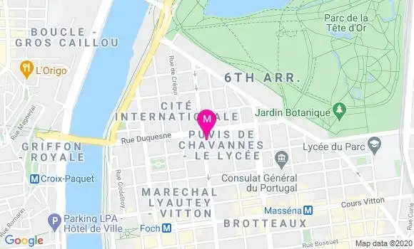 Localisation Dr Fabienne Verax