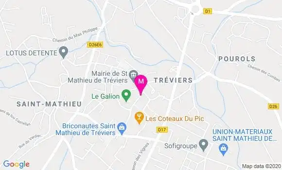 Localisation Dr Philippe Granger