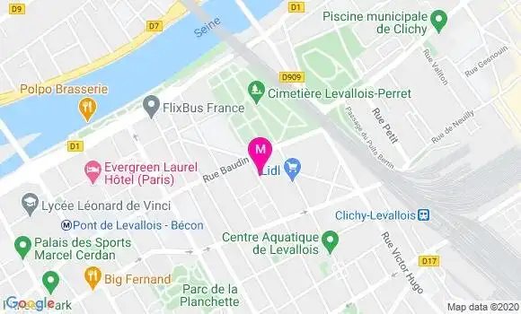 Localisation Dr Paul Amar