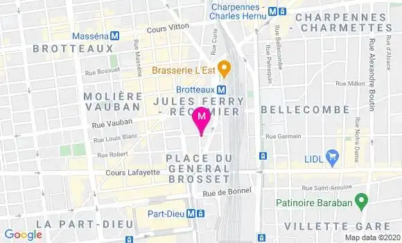 Localisation Dr Bénédicte Douvillez