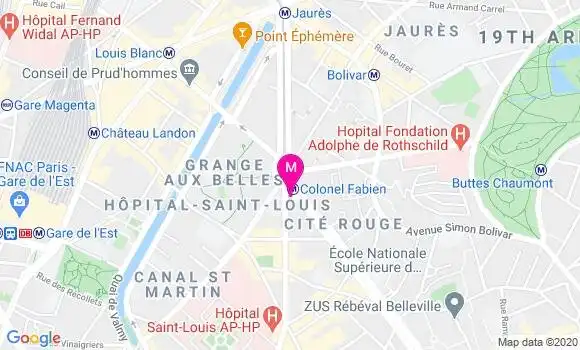 Localisation Dr Jean Gilles Loria