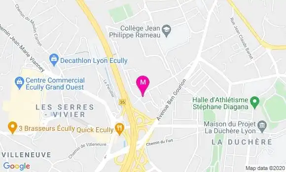 Localisation Dr Jean Michel Clavel