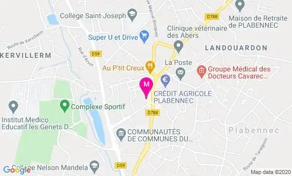 Localisation Dr Céline Frin