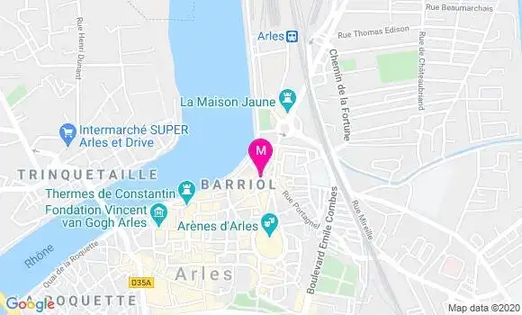 Localisation Dr Bernard Perrin