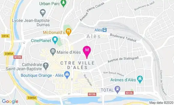 Localisation Dr Cathy Locatelli