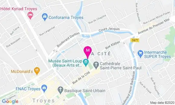 Localisation Dr Annie Denis
