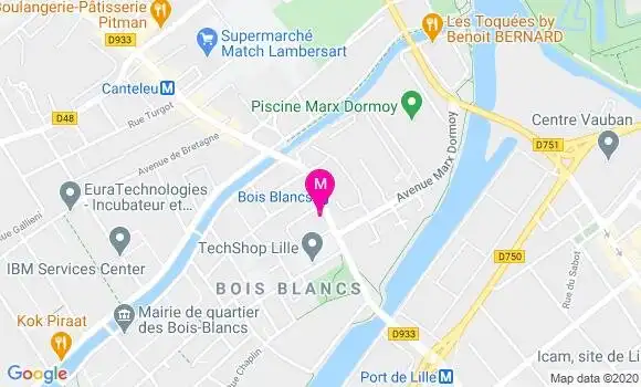 Localisation Dr Isabelle Mallet Boulard