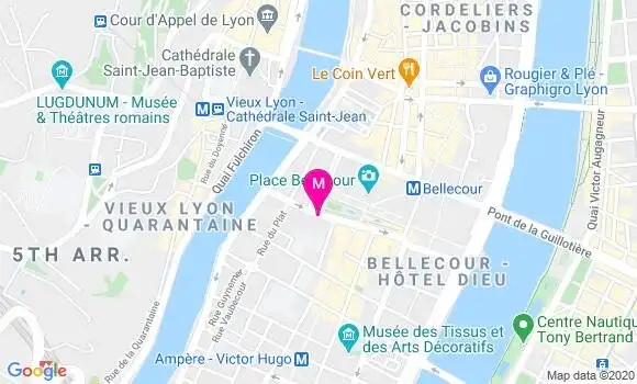 Localisation Dr Béatrice Cuzin