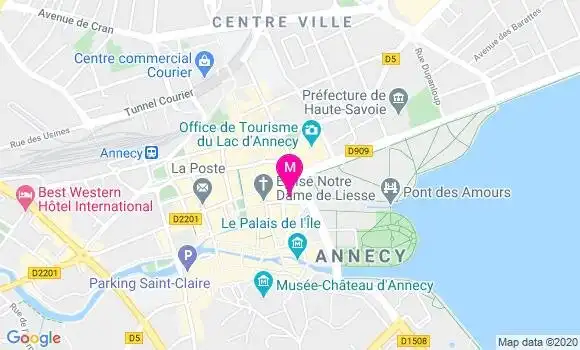 Localisation Dr Suzanne Bourg