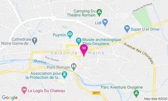 Localisation Dr Sylvie Saint Aubert Vernier