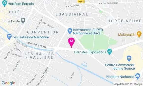 Localisation Dr Jean Bacha