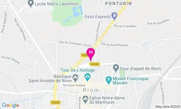 Localisation Dr Marie Laure Herbelin Wagner