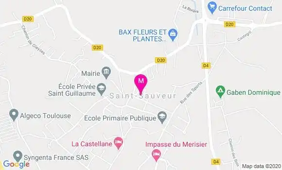 Localisation Dr Christine Subreville Garcia