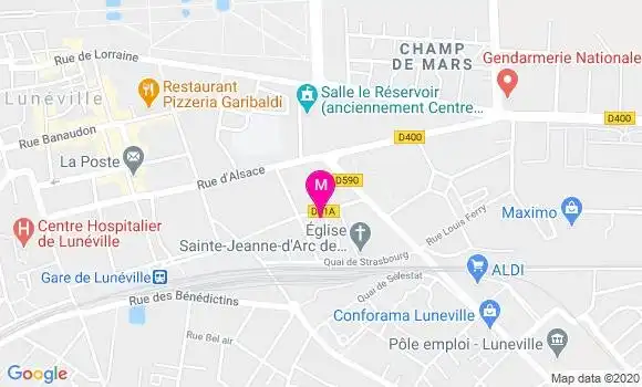 Localisation Dr Pascal Bour