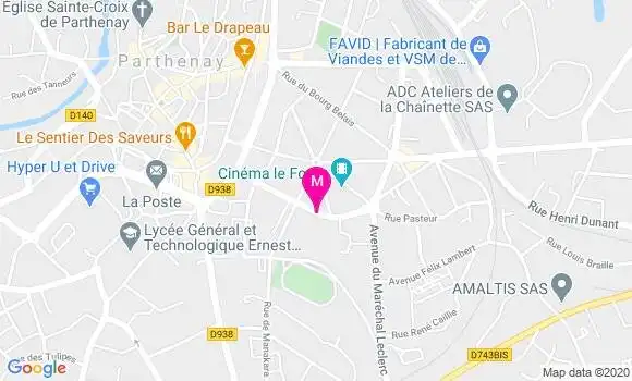Localisation Dr Christophe Marchand