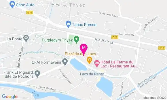 Localisation Dr Myriam Barruel Dalzotto