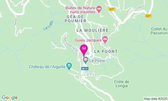 Localisation Dr Murielle Gardin Habauzit