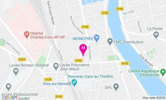 Localisation Dr Nelly Dukhan Nezri