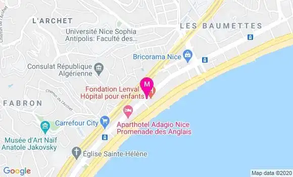 Localisation Dr Catherine Bloch