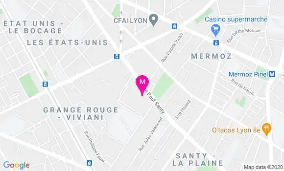 Localisation Dr Pascale Barthelemy
