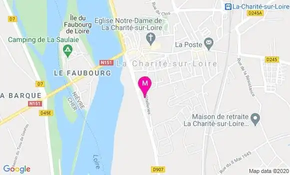 Localisation Dr Florence Ravel Maison
