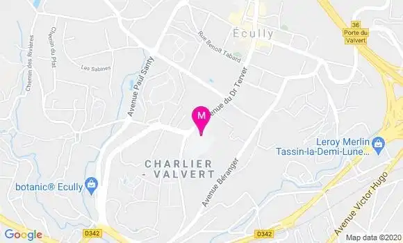 Localisation Dr Isabelle Bailly