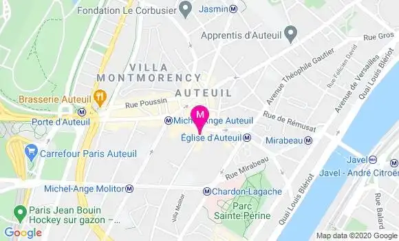 Localisation Dr Marie Laure Bry