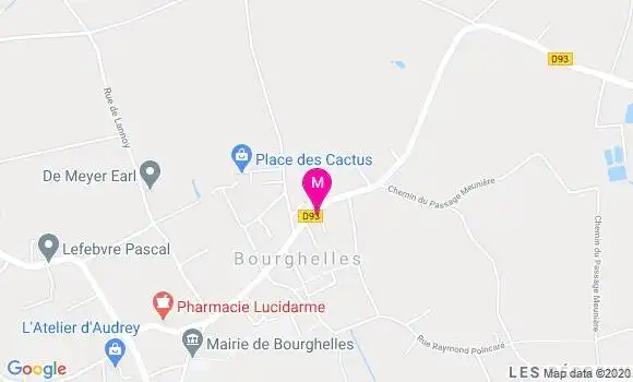 Localisation Dr Anne Sophie Deleforge