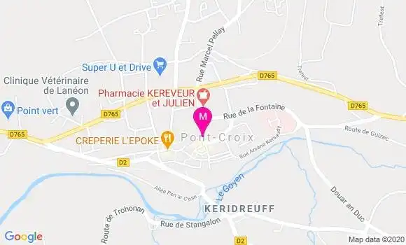 Localisation Dr Marc Breton