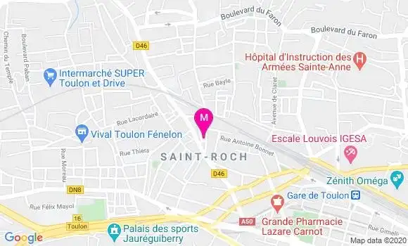 Localisation Dr Jérôme Sportouch