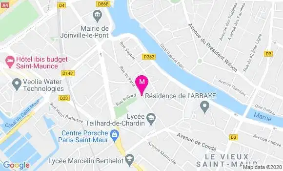 Localisation Dr Martine Sevin Picard