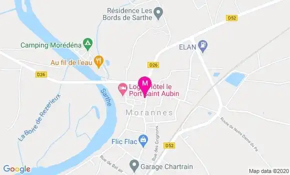 Localisation Dr Myriam Abdalahoui Vialatou