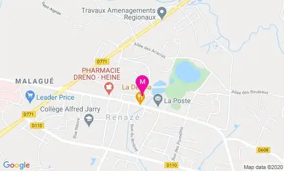 Localisation Dr Pascal Gendry