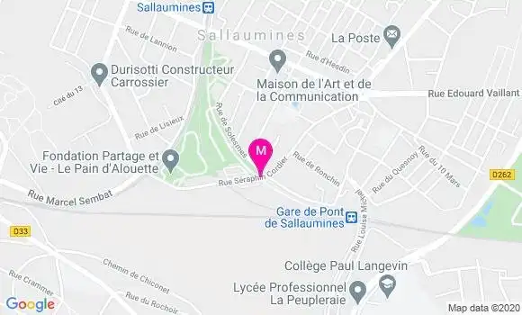 Localisation Dr Michel Laudano