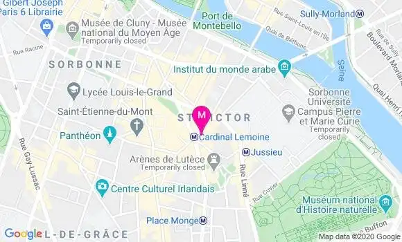Localisation Dr Ghislaine Hacke Mela