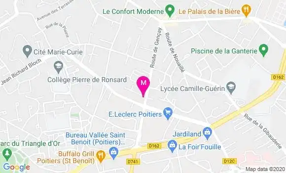 Localisation Dr Sophie Paccalin
