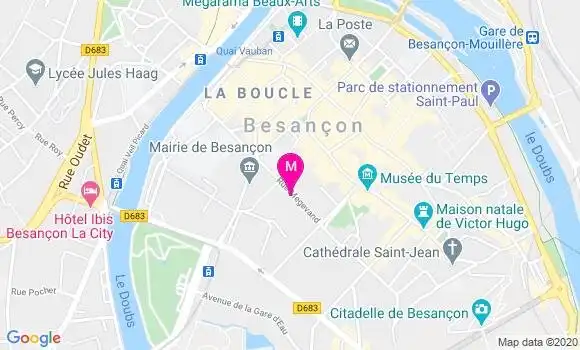 Localisation Dr Christine Bertin Belot