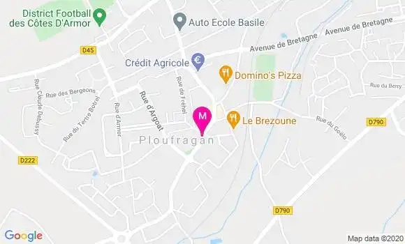 Localisation Dr Annaick Fouquet