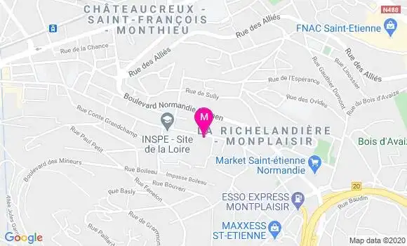 Localisation Dr Jean Jamet