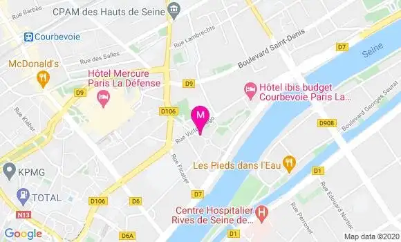 Localisation Dr Patricia Cornuau
