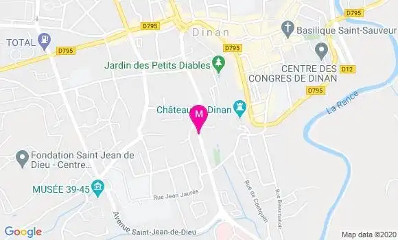 Localisation Dr Mathieu Juges