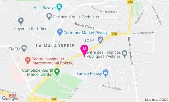Localisation Dr Pierre Billon