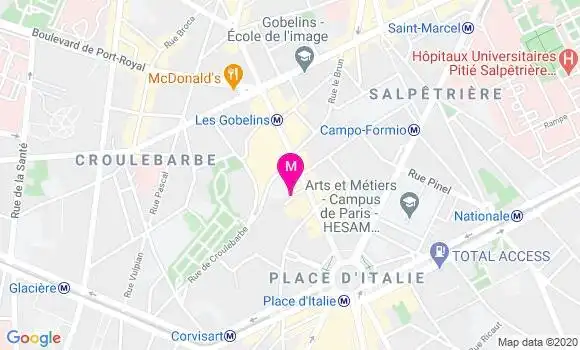 Localisation Dr Claire Couprie